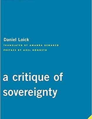 خرید ایبوک A Critique of Sovereignty دانلود کتاب نقد حاکمیت download PDF خرید کتاب از امازون